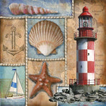 Lighthouse Collage - Diamond Painting Kit