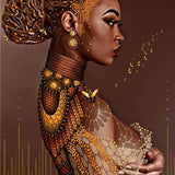 African Glamor  - Diamond Painting Kit