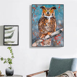 Owl Stare - Diamond Painting Kit