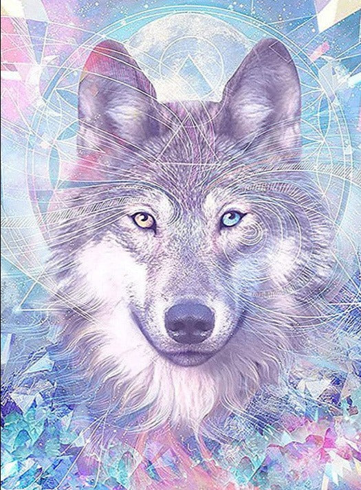 Icy Wolf - Diamond Painting Kit