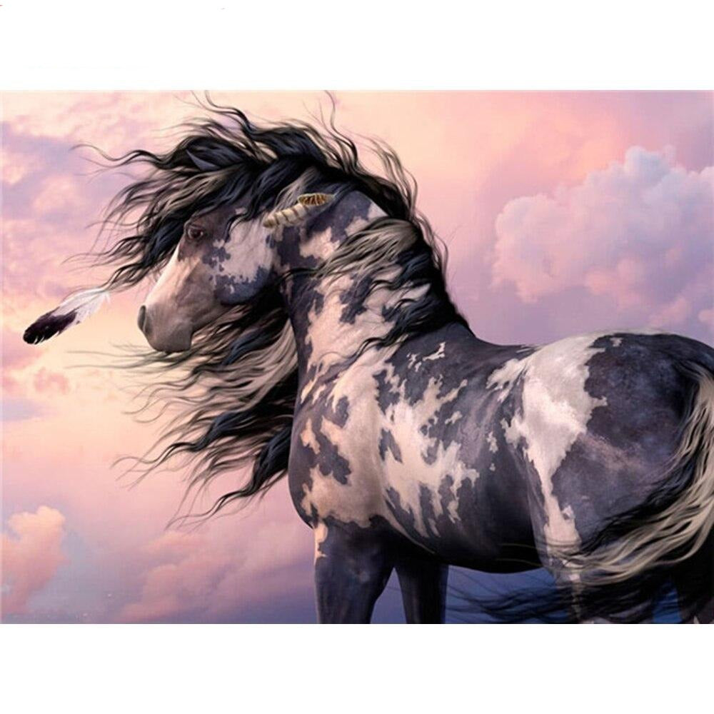 Windy Horse  Diamond Painting Art Kit