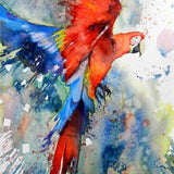 Flying Parrot - Diamond Painting Kit