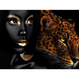 Leopard Beauty - Diamond Painting Kit