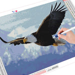 Flying High Eagle - Diamond Painting Kit
