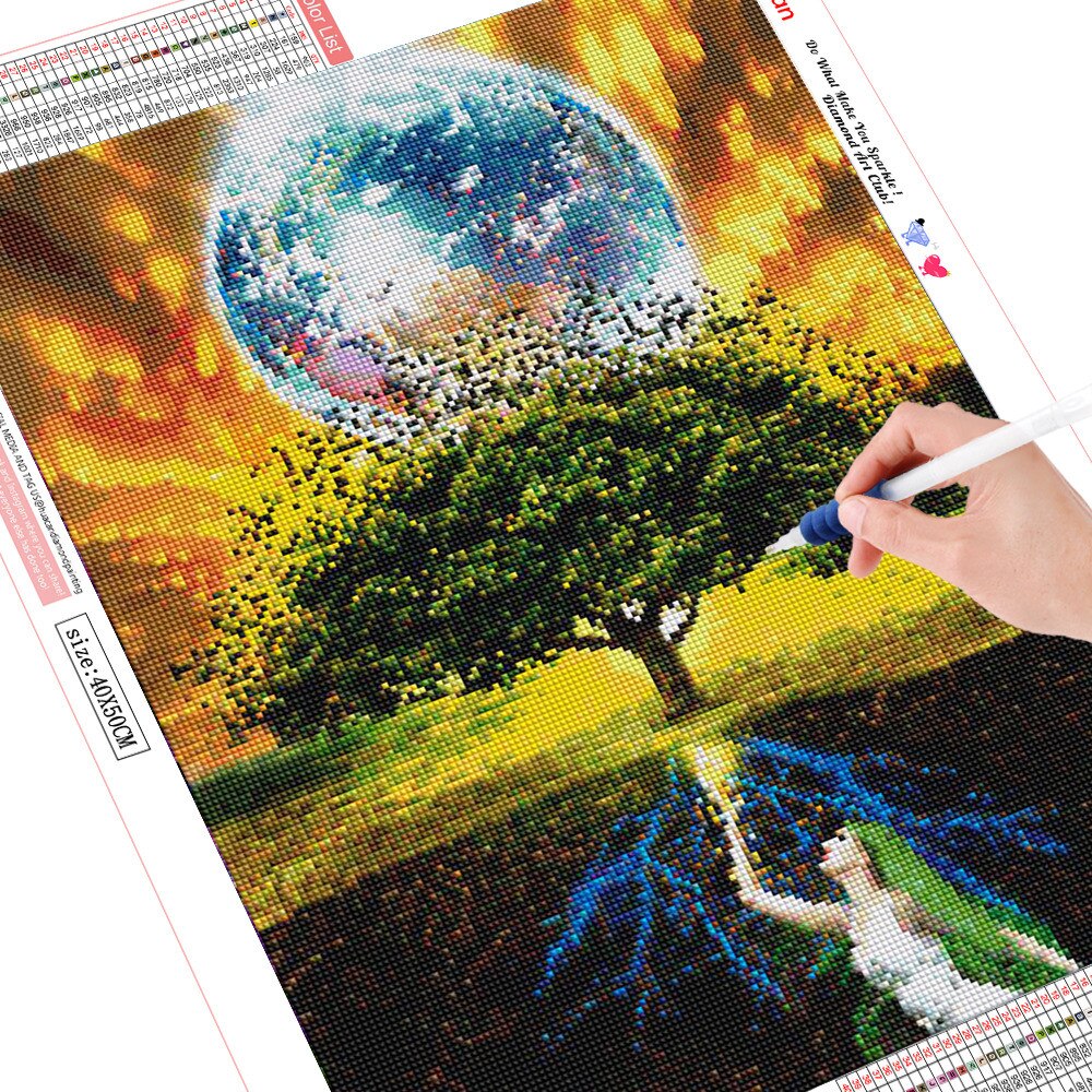Tree Fantasy - Diamond Painting Kit