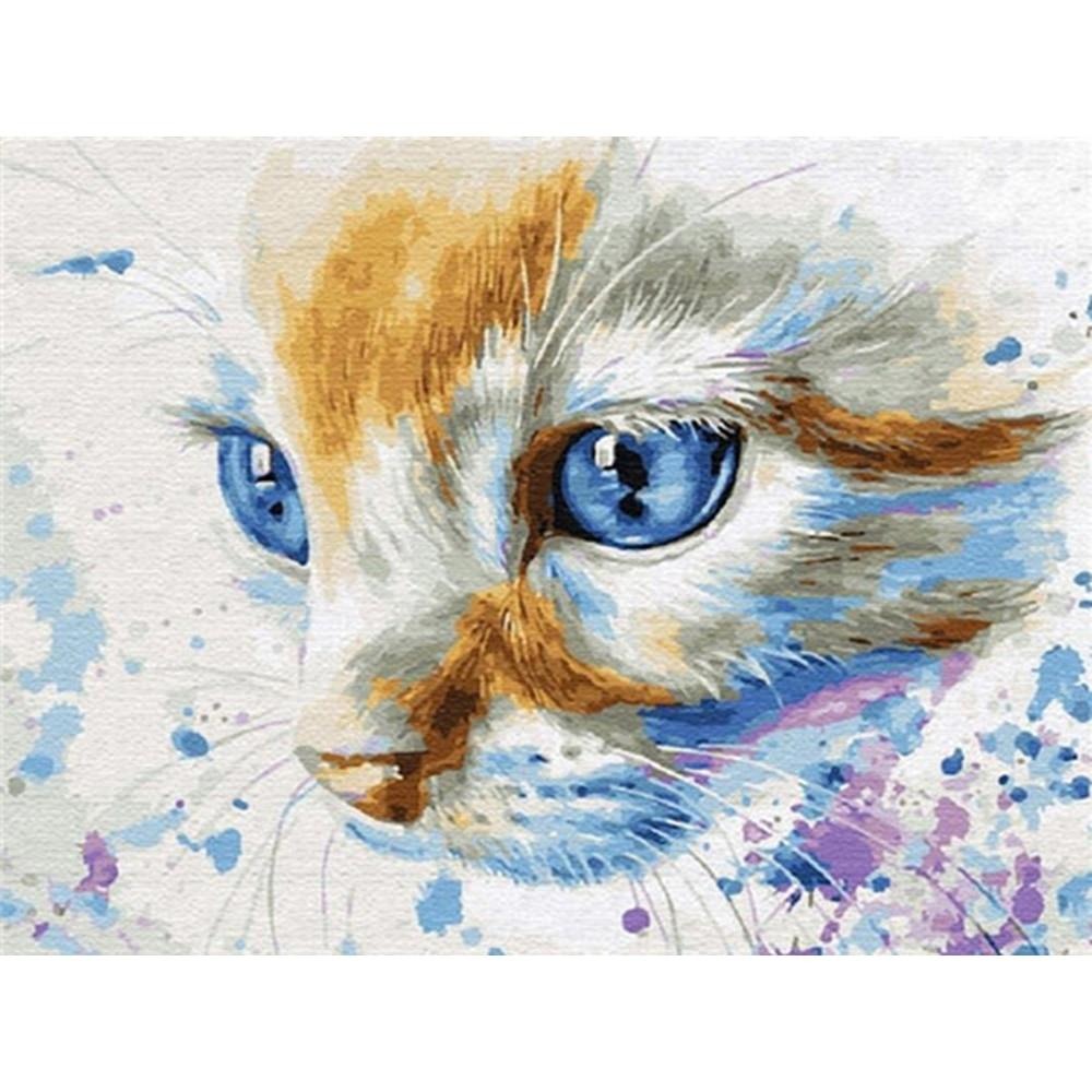 Cat Strokes Diamond Painting Kit