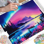 Aurora Landscape - Diamond Painting Kit