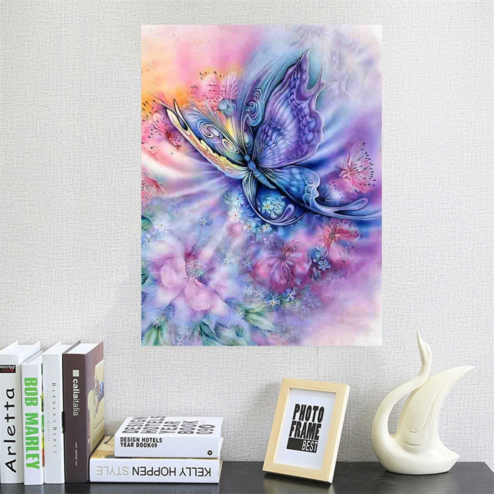 Dreamy Butterfly - Diamond Painting Kit