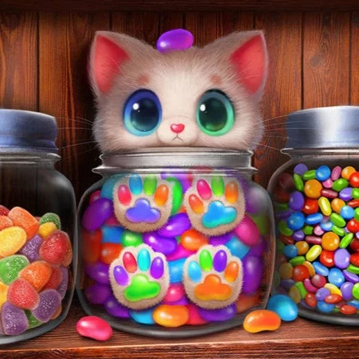Mouse Candy - Diamond Painting Kit