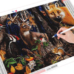 Animals Collage - Diamond Painting Kit