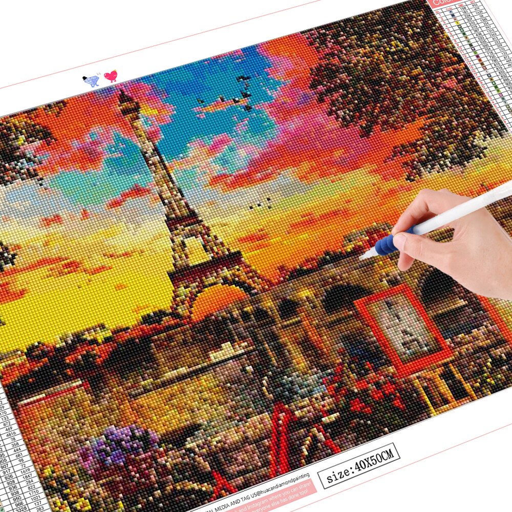 Eiffel Splendor - Diamond Painting Kit