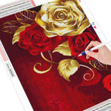 Red Gilt - Diamond Painting Kit