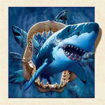 Shark  - Diamond Painting Kit