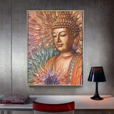 Buddha Florals - Diamond Painting Kit