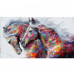 Horse Pair - Diamond Painting Kit