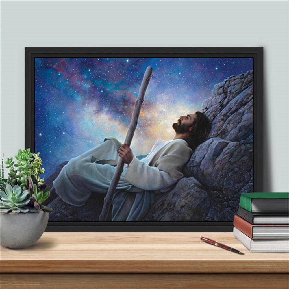 Resting Jesus Diamond Painting Kit