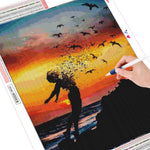 Birds Evolution - Diamond Painting Kit