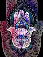 Hand Mandala  - Diamond Painting Kit