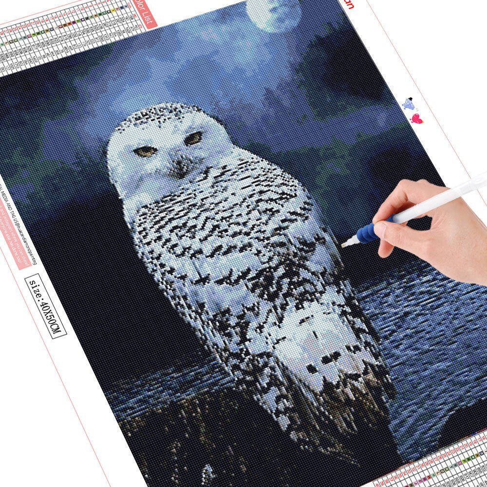 Owl Peace - Diamond Painting Kit