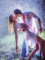 Kiss In The Rain - Diamond Painting Kit