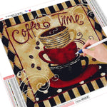 Coffee Time - Diamond Painting Kit