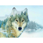 Wolf Shadow - Diamond Painting Kit