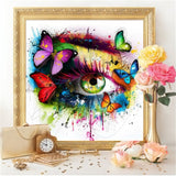 Eye Butterfly  - Diamond Painting Kit