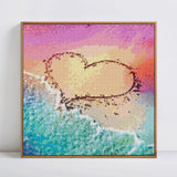Beach Love - Diamond Painting Kit