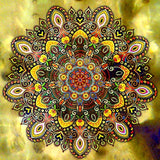 Flower Mandala - Diamond Painting Kit