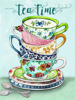 Tea Time - Diamond Painting Kit