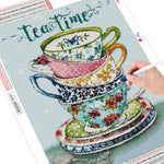 Tea Time - Diamond Painting Kit