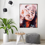 Hand Painted Girl - Paint By Number Kit