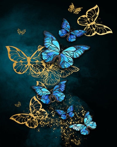 
                  
                    Wings Of Beauty Paint By Number Kit , Butterfly Paint By Number Kit
                  
                