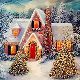 Decorated Cottage - Paint By Number Kit