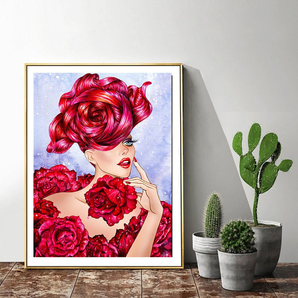 Rose Beauty  - Diamond Painting Kit
