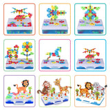 Drilling Screw 3D Creative Mosaic Puzzle Toy