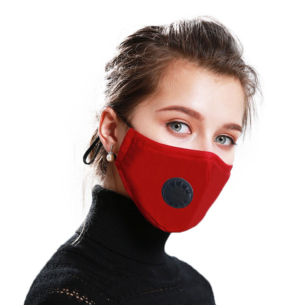 Dust-Proof Face Mask With 2 Free Carbon Filters