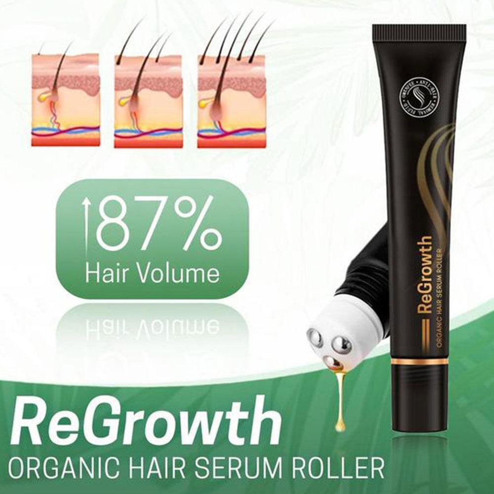 Regrowth Organic Hair Serum Roller
