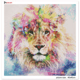 Dreamy Lion - Diamond Painting Kit