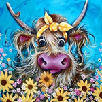 Funny Cow - Diamond Painting Kit