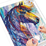 Handpainted Horse - Diamond Painting Kit