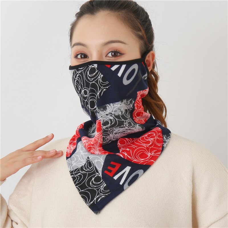 2-In-1 Winter Warm Scarf & Mask