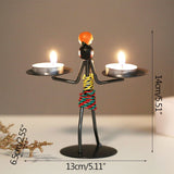 Abstract Nordic Sculpture Candle Holder