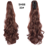 22Inch Claw Clip Curly Ponytail Hair Extension