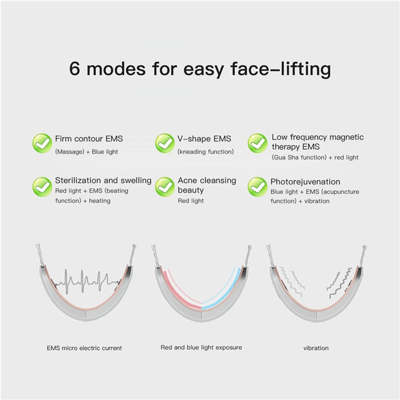 V Face Shaping Lift Up Belt Machine