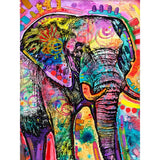 Holi Elephant - Diamond Painting Kit