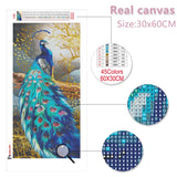 Peacock Grandeur  - Diamond Painting Kit