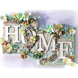 Home Flower Text - Diamond Painting Kit