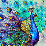 Peacock Royal - Diamond Painting Kit