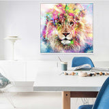 Dreamy Lion - Diamond Painting Kit